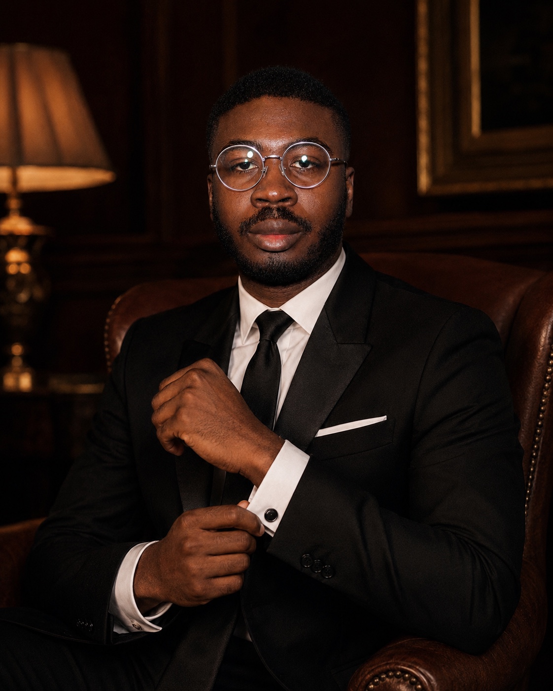 Editorial portrait of Victor David